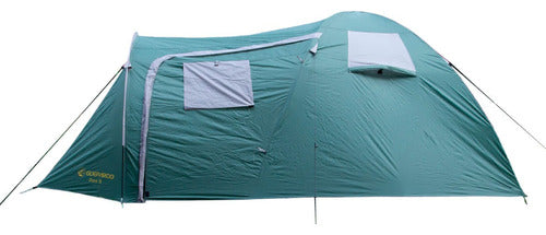 Barraca Camping Zeus 5 Pessoas 210 X 210 X 145 Cm - Guepardo