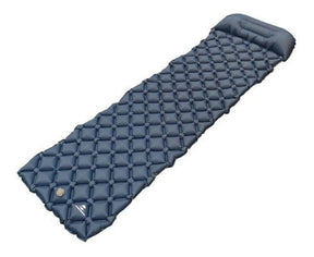 Colchonete Inflável Solteiro Guepardo Dott 1,95M X 58Cm Azul