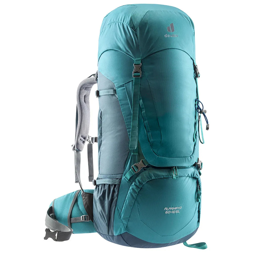 Mochila cargueira para trekking Alpamayo SL Deuter 60+10 litros AZUL