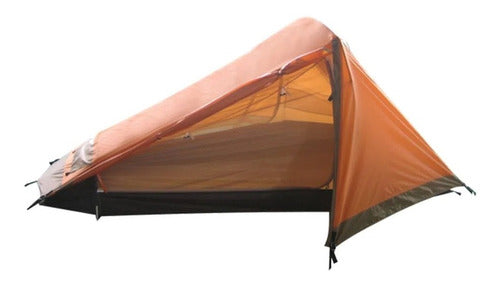 Barraca de Camping Guepardo Everest Acampamento 1 Pessoa Laranja