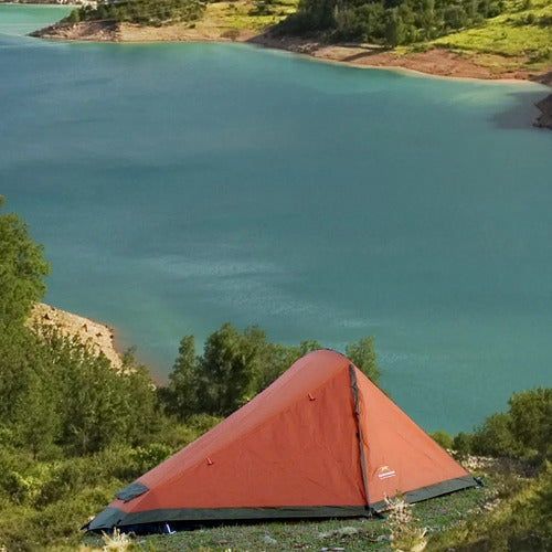 Barraca de Camping Guepardo Everest Acampamento 1 Pessoa Laranja