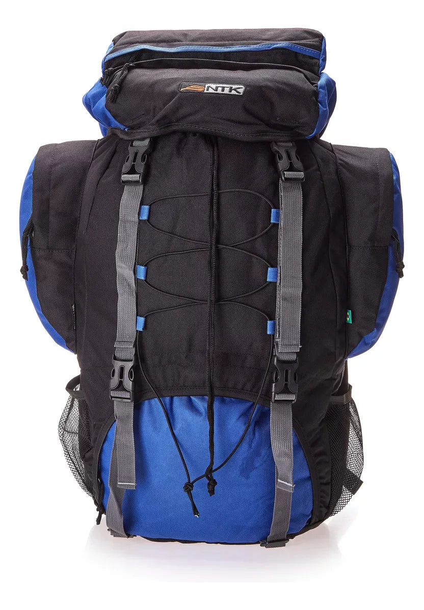 Mochila Intruder Capacidade Para 60 Litros Ntk Azul E Preto - Azul