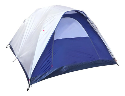 Barraca de Camping Ntk Dome Acampamento 4 Pessoas 1800mm